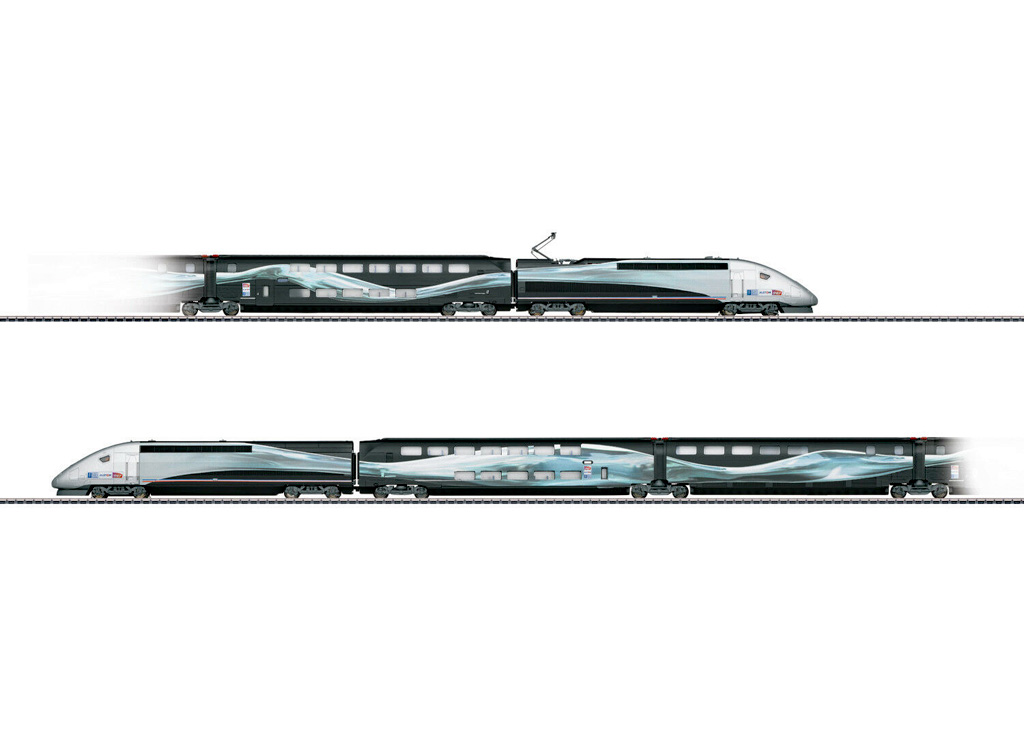画像1: 鉄道模型 メルクリン Marklin 37797 TGV POS Duplex V 150 High-Speed Train 電車 HOゲージ