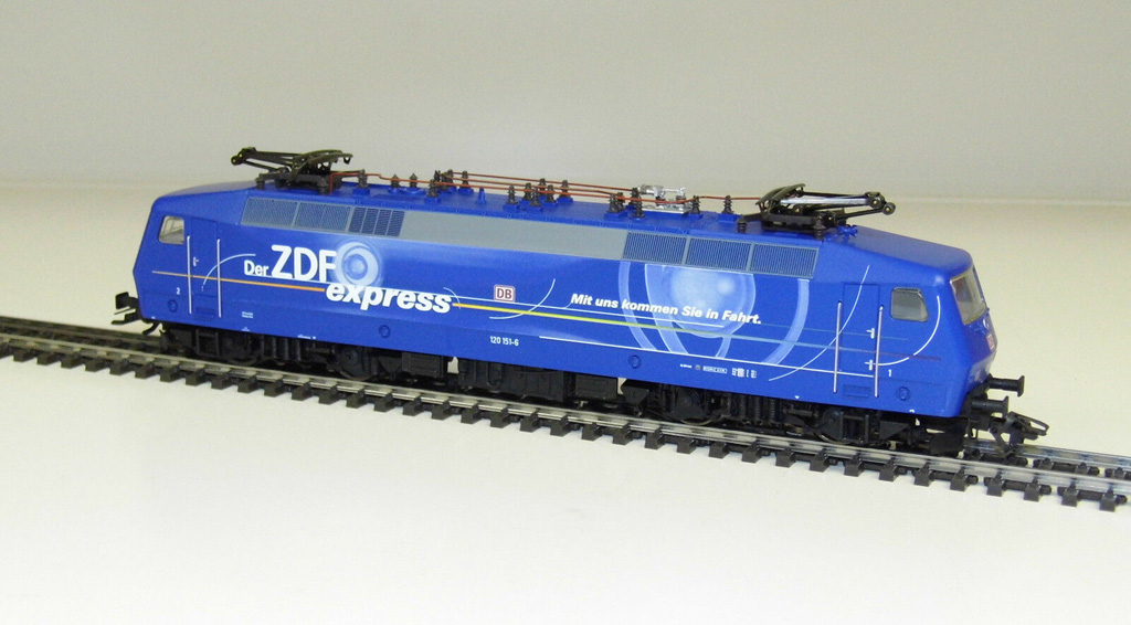 画像1: 鉄道模型 メルクリン Marklin 37534 BR 120 151-6 ZDF Express 電気機関車 HOゲージ