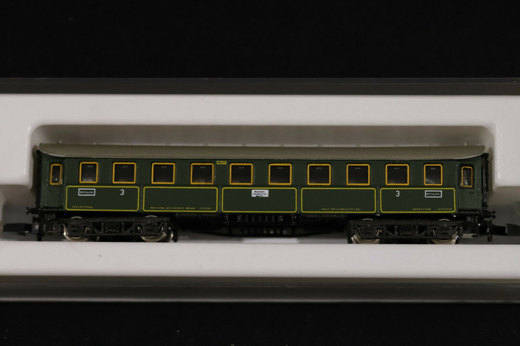 画像4: 鉄道模型 メルクリン Marklin 8892 mini-club ミニクラブ Dampflok S 3/6 + 8730 蒸気機関車+客車4両セット Zゲージ