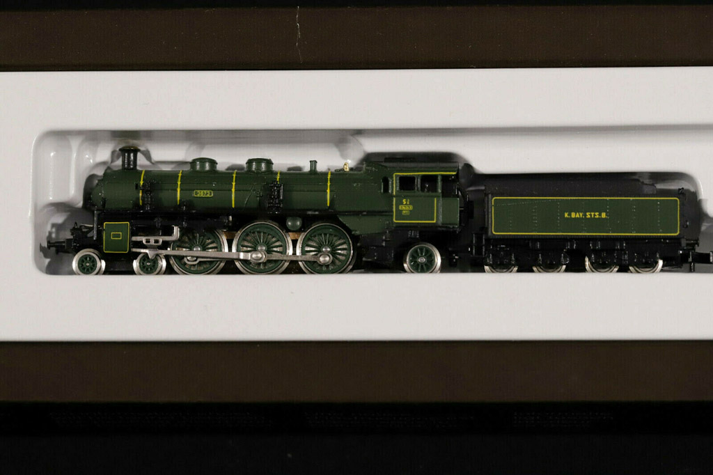 画像3: 鉄道模型 メルクリン Marklin 8892 mini-club ミニクラブ Dampflok S 3/6 + 8730 蒸気機関車+客車4両セット Zゲージ