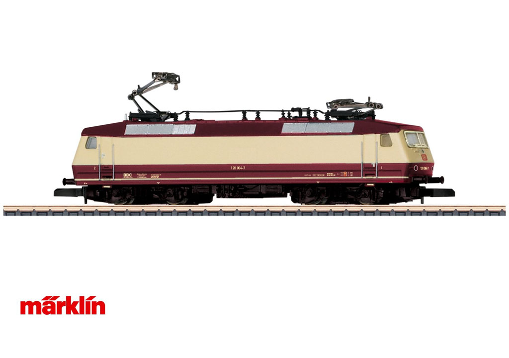 画像1: 鉄道模型 メルクリン Marklin 88527 ミニクラブ mini-club DB 120 電気機関車 Zゲージ