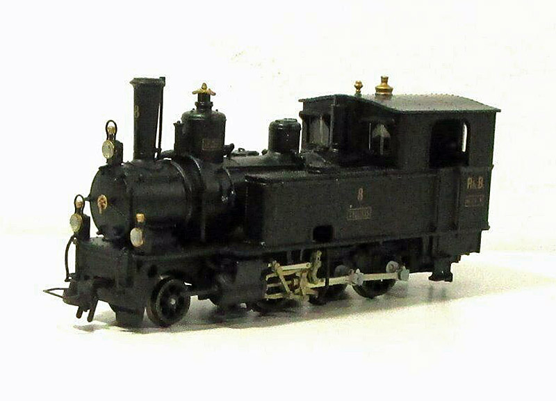 Bemo 1295 108 RhB G 3/4 HOｍメタルコレクション 蒸気機関車 鉄道模型