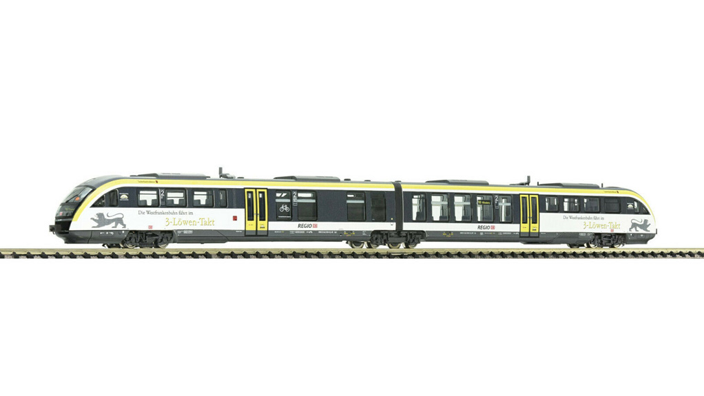画像1: 鉄道模型 フライシュマン Fleischmann 742008 BR 642 der DB AG Westfrankenbahn ディーゼルカー Nゲージ
