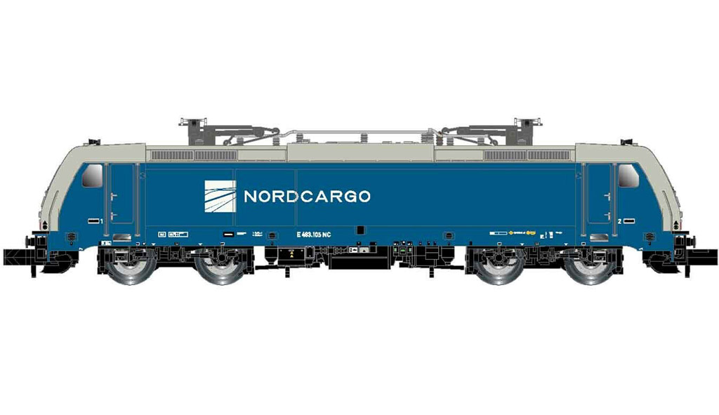画像1: 鉄道模型 Arnold アーノルド HN2446 FS E483 'Northern Cargo' 電気機関車 Nゲージ