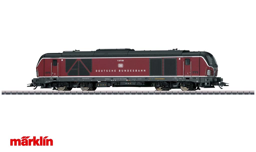 画像1: 鉄道模型 メルクリン Marklin 36292 DB BR 247 ディーゼル機関車 HOゲージ