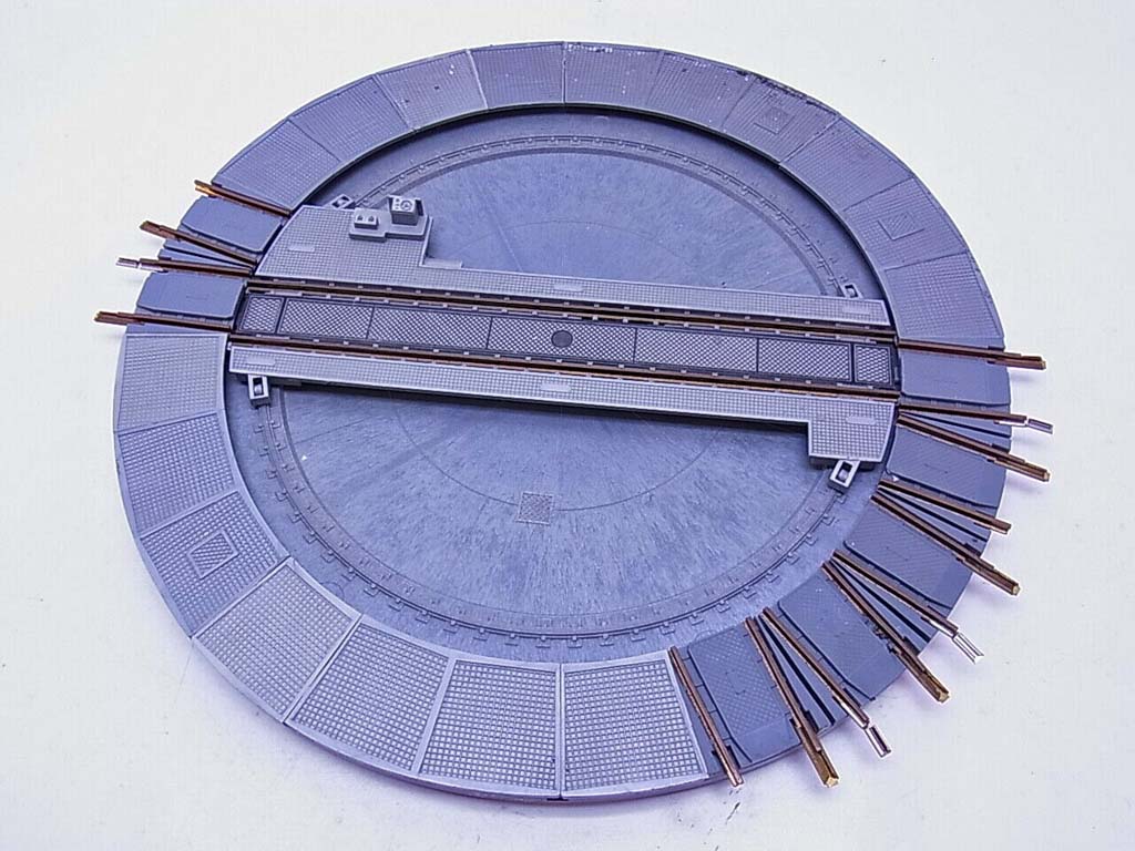 画像2: 鉄道模型 フライシュマン Fleischmann 6050 手動ターンテーブル 転車台 HOゲージ