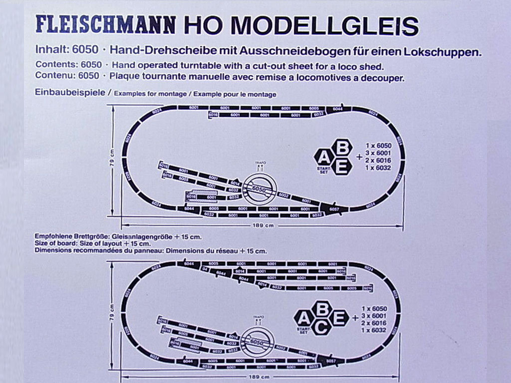 画像4: 鉄道模型 フライシュマン Fleischmann 6050 手動ターンテーブル 転車台 HOゲージ