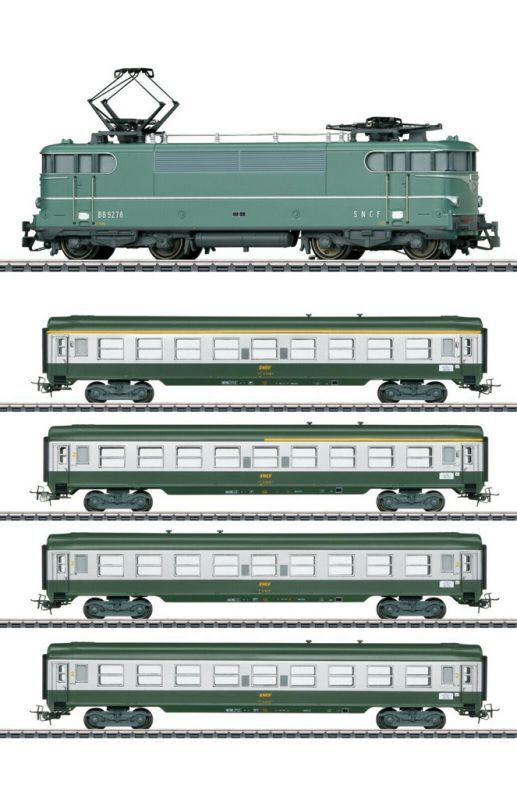 画像1: 鉄道模型 メルクリン Marklin 30380-S BB 9200 SNCF 客車4両セット HOゲージ