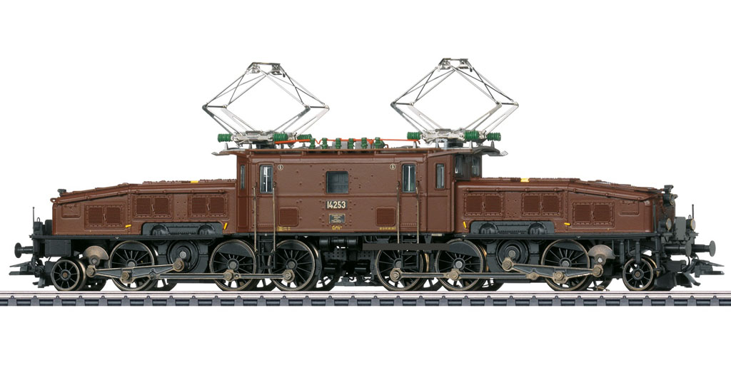 画像1: 鉄道模型 メルクリン Marklin 39595 Class Ce 6/8 II "Crocodile" クロコダイル Electric Locomotive 電気機関車 HOゲージ