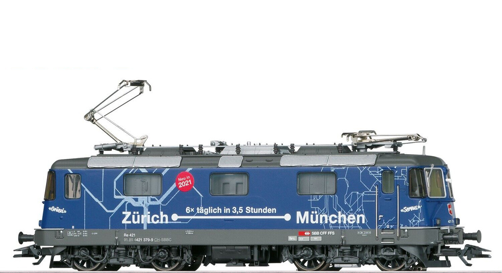 画像1: 鉄道模型 TRIX トリックス Trix 22666 SBB Re 421 電気気機関車 HOゲージ