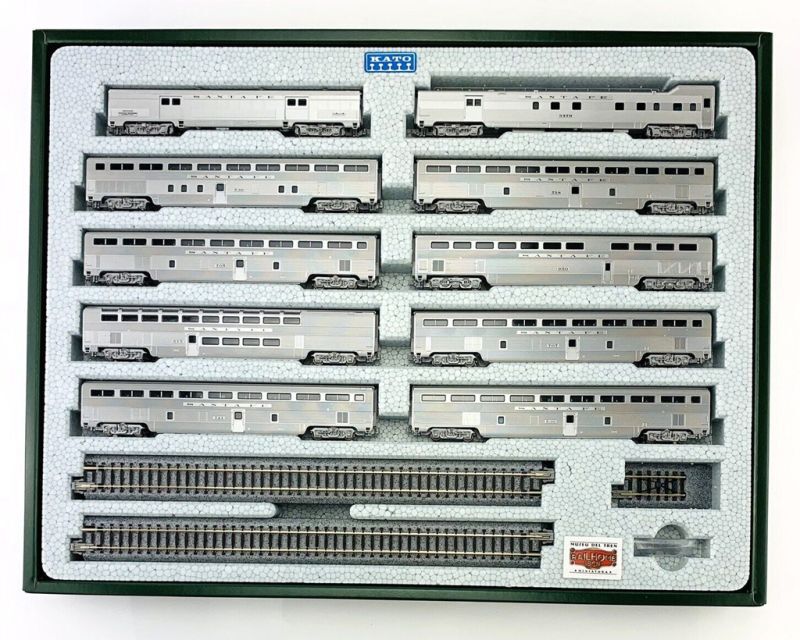 画像2: 鉄道模型 カトー KATO 106-084 サンタ・フェ エル・キャピタン 客車10両セット Nゲージ