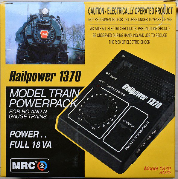 画像2: 鉄道模型 MRC レールパワー Railpower 1370 パワーパック