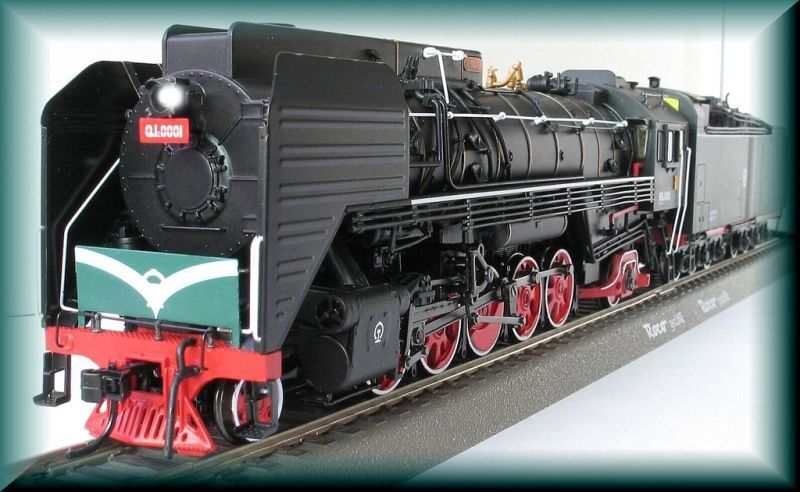 画像1: 鉄道模型 バックマン Bachmann CS00107 中国 QJ 0001 BR 2-10-2 蒸気機関車 HOゲージ